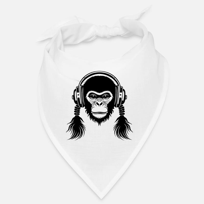 Hardcore Monkey Head Stunt Beat Edition Shirt Bandana
