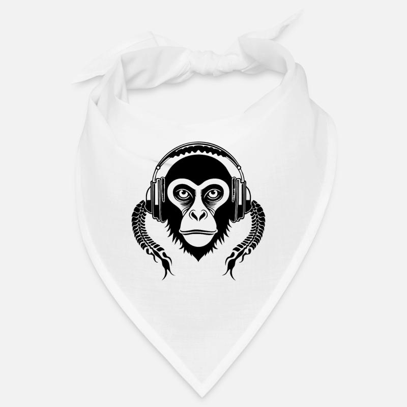 Affenkopf Dynamik Stadtklang Takt Auflage Shirt Bandana