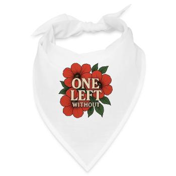 Blumen-Merch - Bandana - Weiß - Vorne