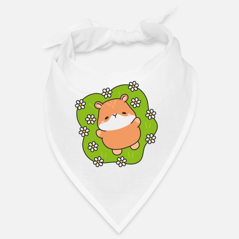 Gänseblümchen-Feldhamster Bandana