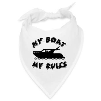 Boot - Bandana - Weiß - Vorne