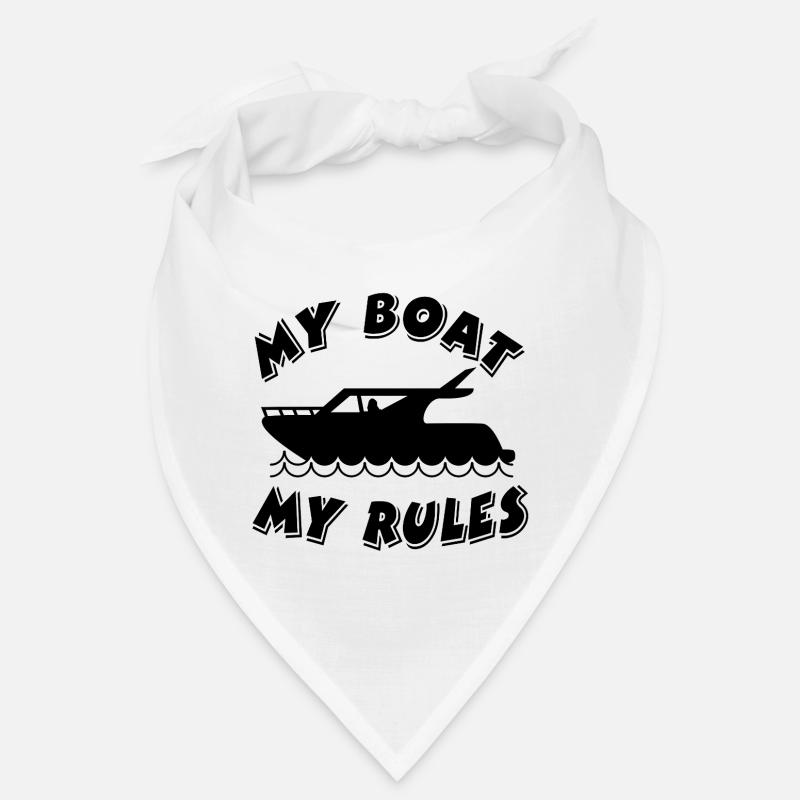 Boot - Bandana - Weiß