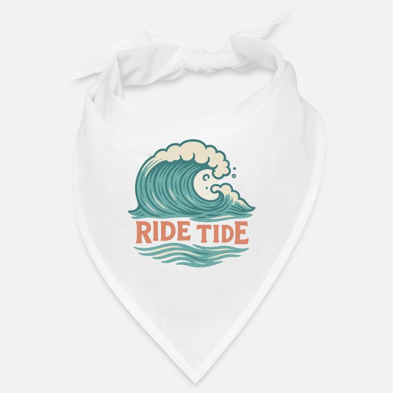 Ride Tide – Conception de vagues de surf Bandana
