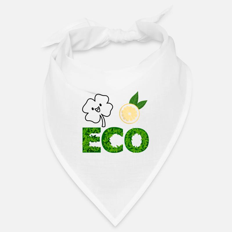 Eco Leaf Letters with Lemon Slice Bandana