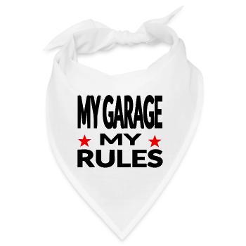 Garage - Bandana - Weiß - Vorne