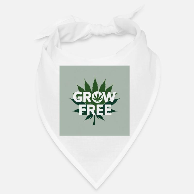 Grow Free Leaf Design Bandana