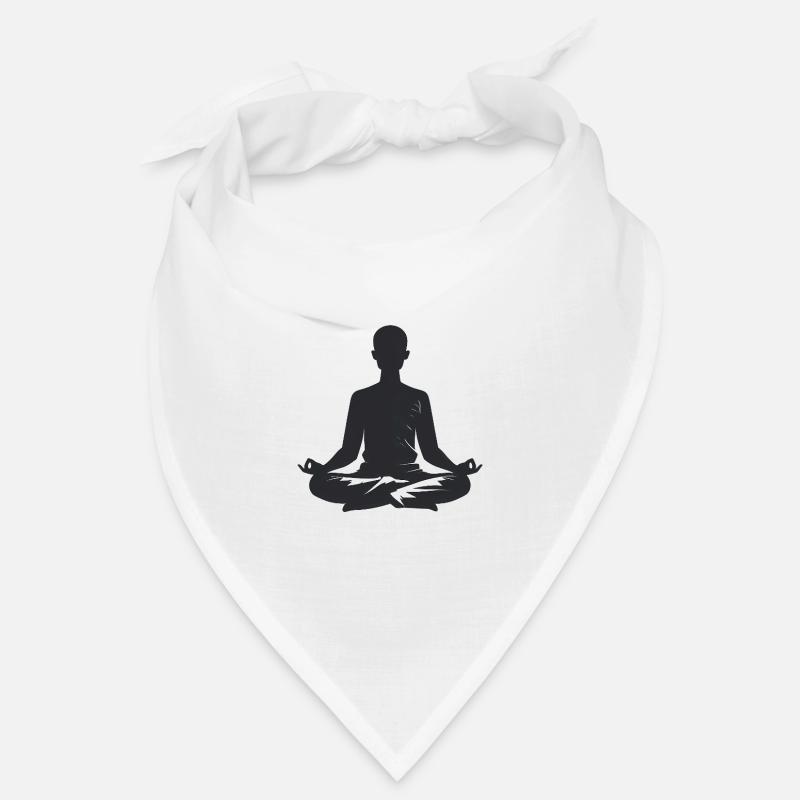 Méditation - Logo Cool Silhouette Bandana
