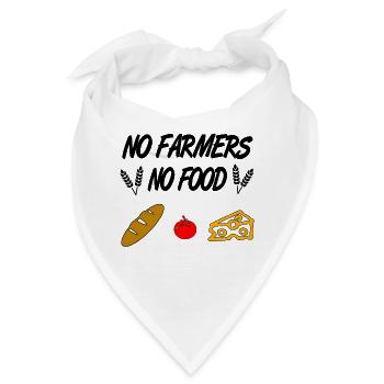 Bauer - Bandana - Weiß - Vorne