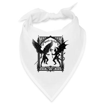 Eternal Battle – Licht gegen Dunkelheit - Bandana - Weiß - Vorne