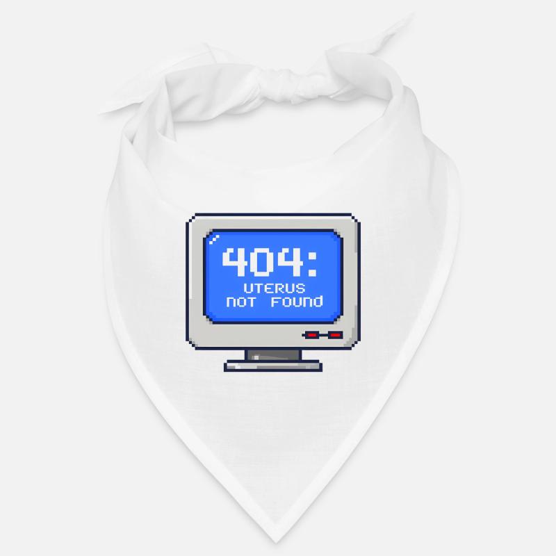 404: Uterus nicht gefunden - 8-Bit Pixel Bandana