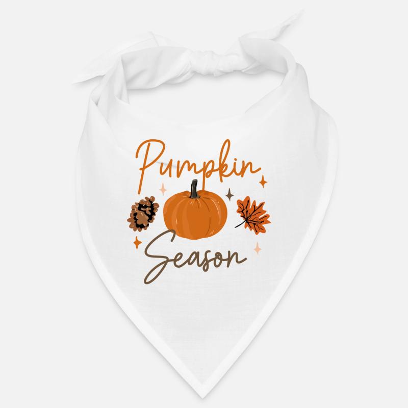 Graphique de la saison des citrouilles Bandana