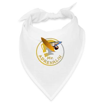 Mr Adrenalin Windsurfing - Bandana - Weiß - Vorne