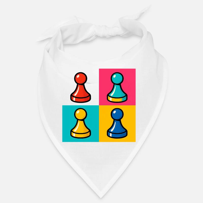 PopArt Pièce de jeu quadricolore Bandana
