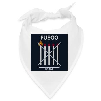 Feuer abgesagt 2025 - Bandana - Weiß - Vorne