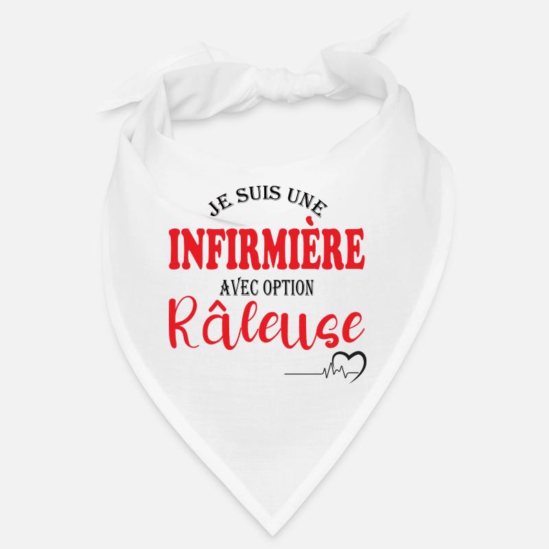 Cadeau pour une infirmière avec option râleuse Bandana