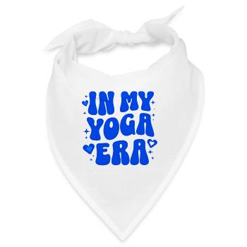 Yoga Geschenk Meditation Selfcare Achtsamkeit - Bandana - Weiß - Vorne