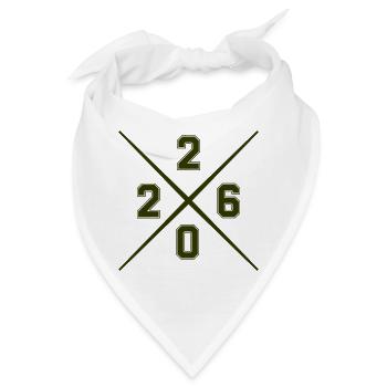 2026 - Bandana - Weiß - Vorne