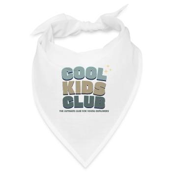 Cool Kids Club - Bandana - Weiß - Vorne