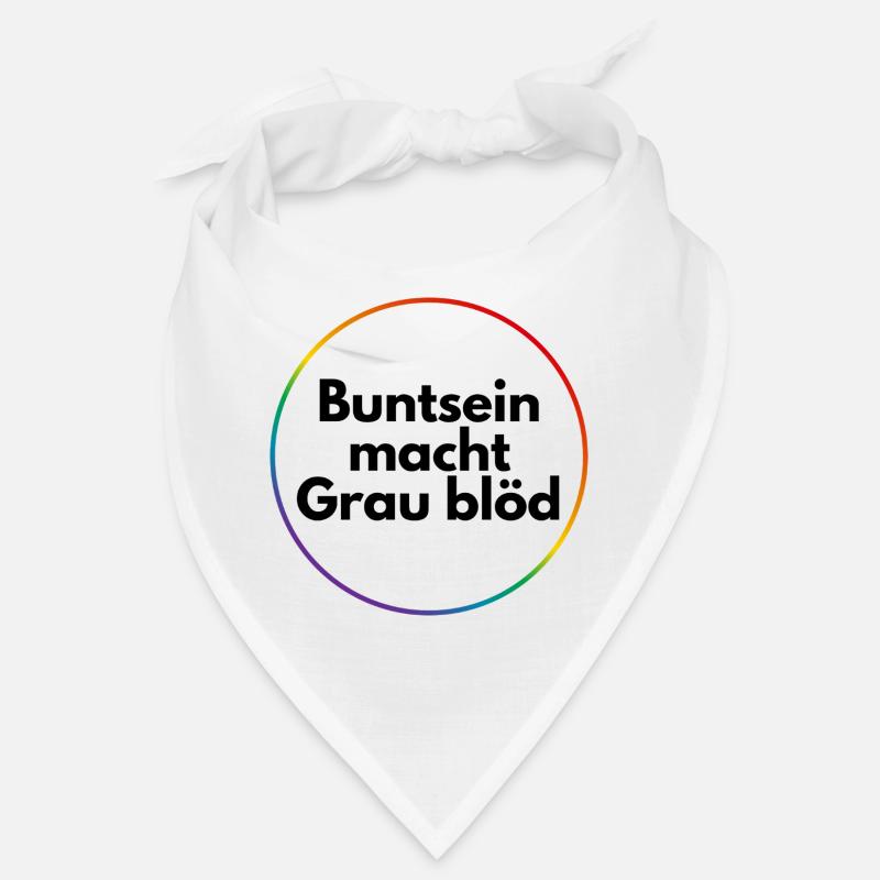Buntsein macht grau blöd Bandana