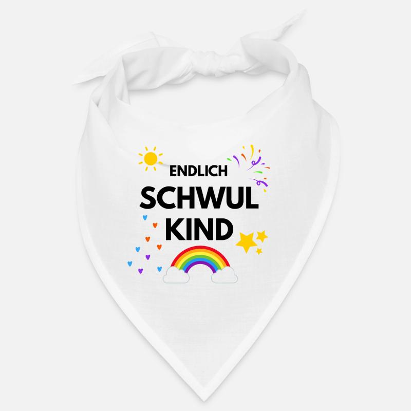 Endlich Schwul Kind Bandana