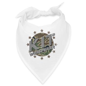 Maßstabsgetreuer Modellbausatz Flüsterer Camo Sterne - Bandana - Weiß - Vorne