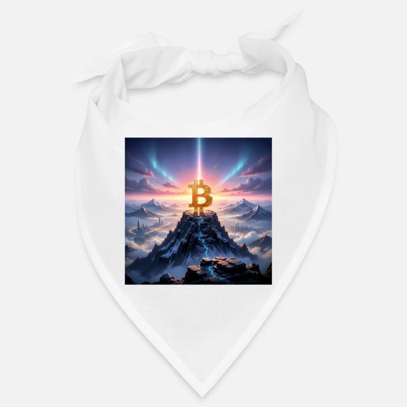 Bitcoin summit light over mountain range Bandana