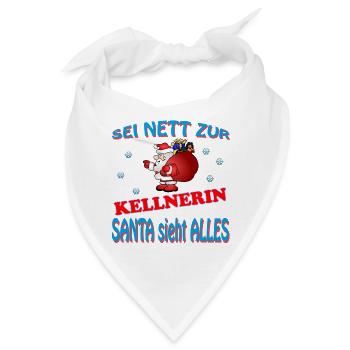 SANTA KELLNERIN - Bandana - Weiß - Vorne