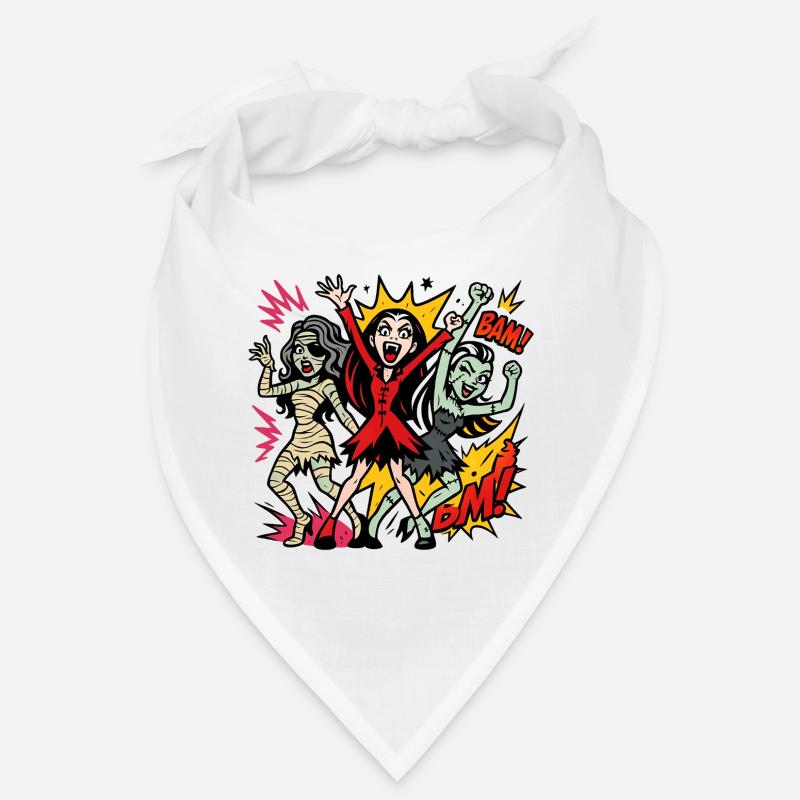 Comic Horror Monster Dance Bandana
