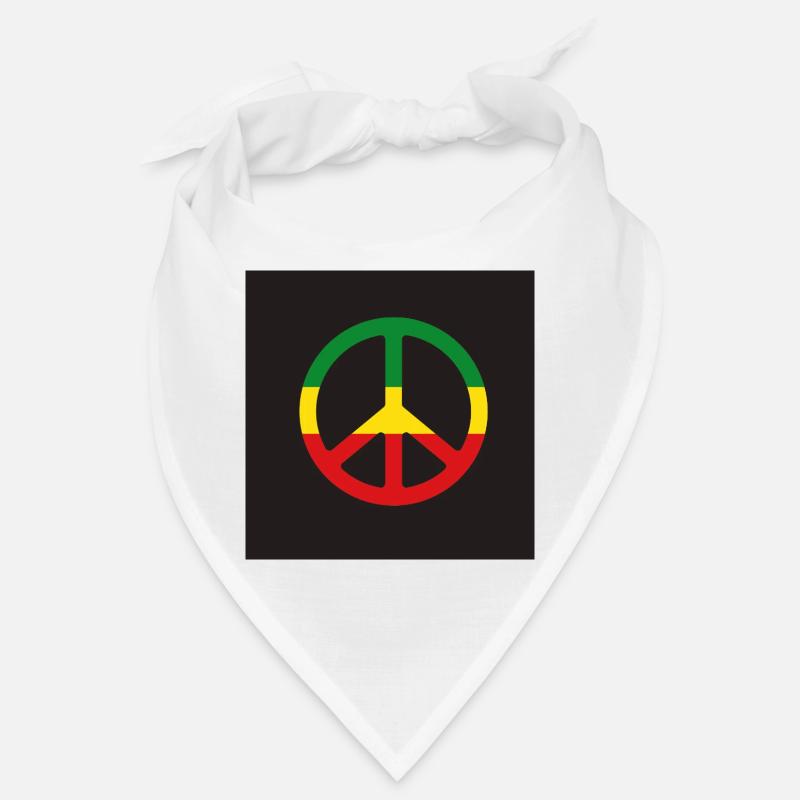 Reggae-Peace-Zeichen Bandana