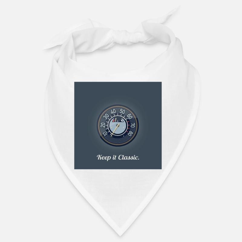 Restez classique - Conception rétro du compteur de vitesse Bandana