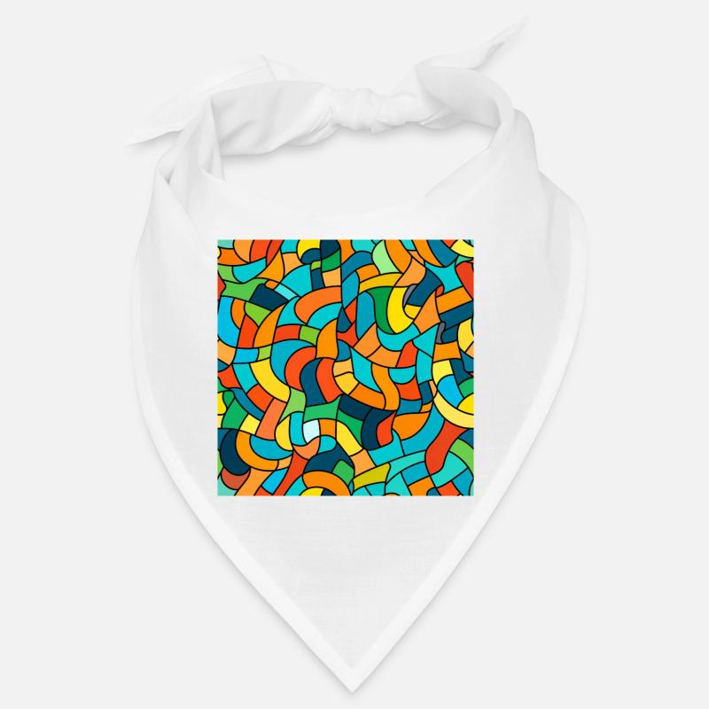 Color Knot Tangle Bandana