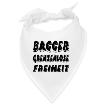 Bagger - Bandana - Weiß - Vorne