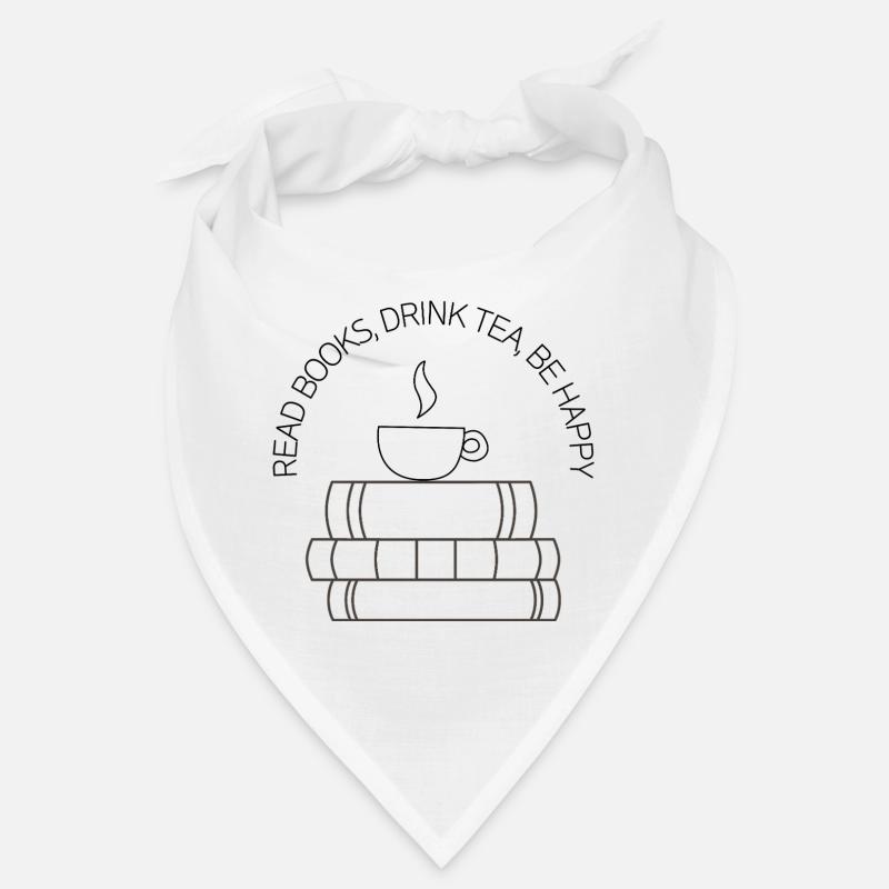 Reading, Tea & Happiness – Design Bandana