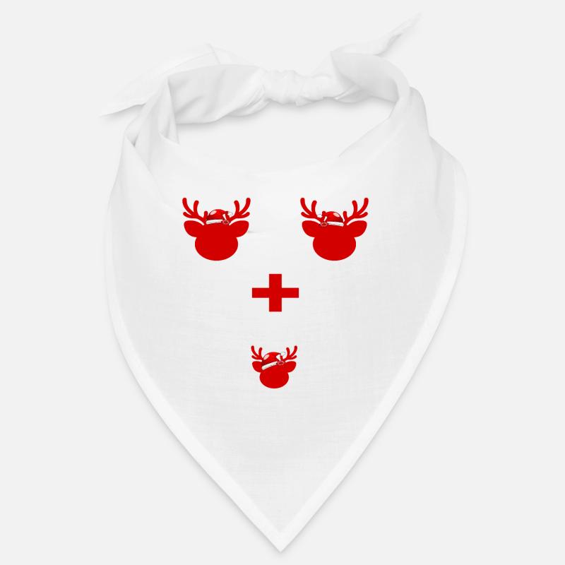 FIRST CHRISTMAS THREESOME REINDEER Bandana