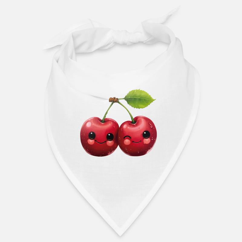 Cerises avec un visage Bandana