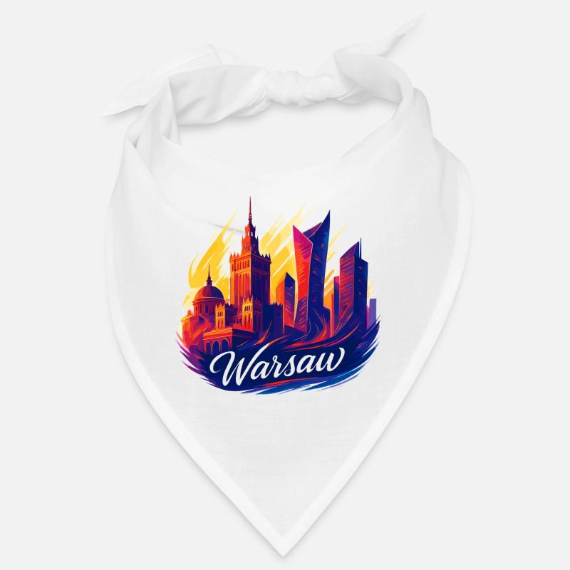 Varsovie, magnifique capitale, Pologne, Polska, Gesche Bandana