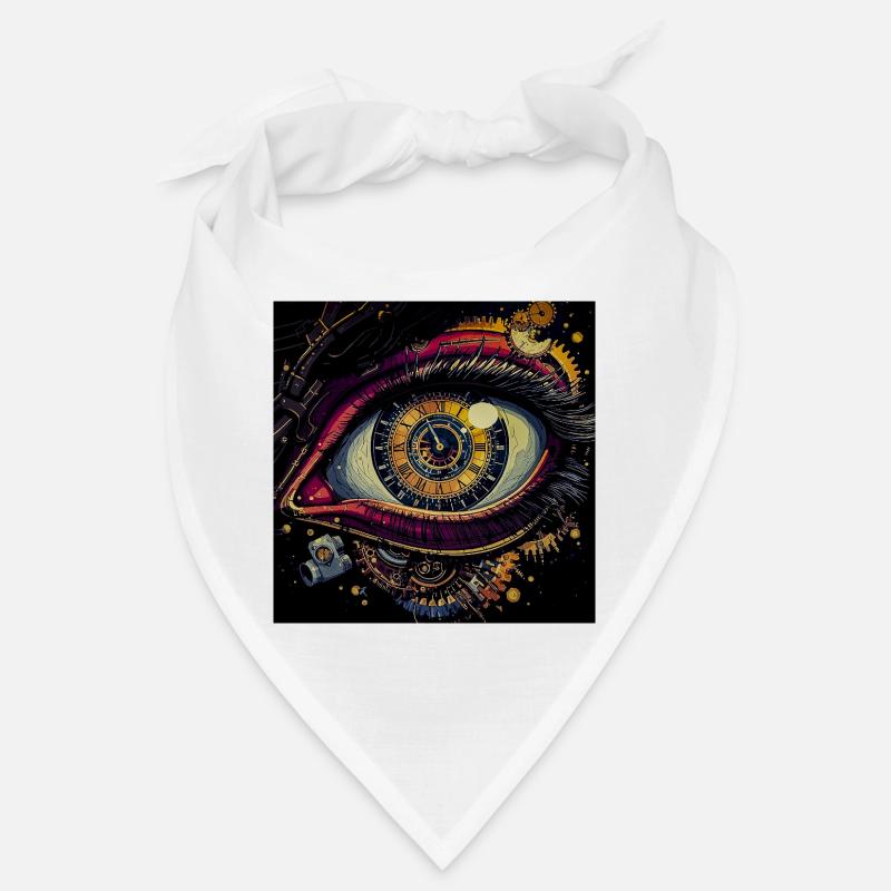 Time Eyes Movement Bandana