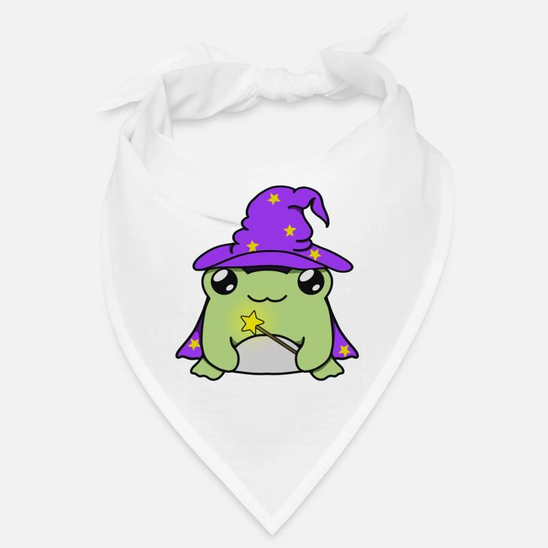 Grenouille magicienne avec chapeau Bandana