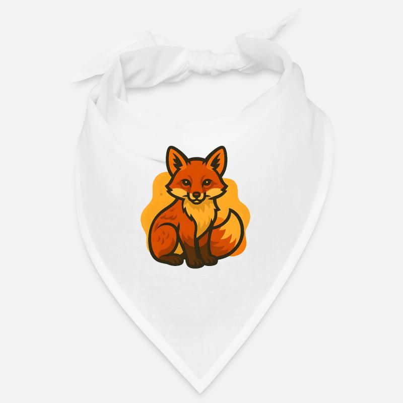 Illustration de renardeau Bandana