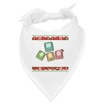 WASD - Kawaii  - Bandana - Weiß - Vorne