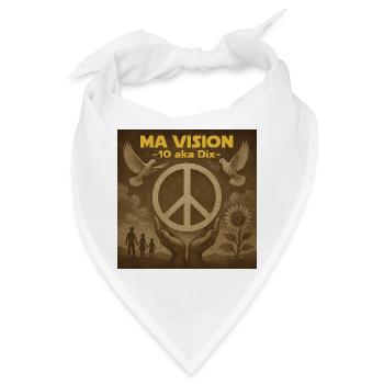Meine Pax Ten Vision - Bandana - Weiß - Vorne