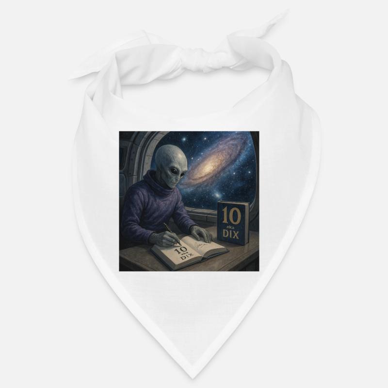 Alien Writer Cosmos Bandana