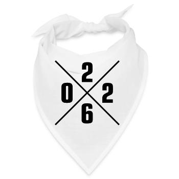 2026 - Bandana - Weiß - Vorne