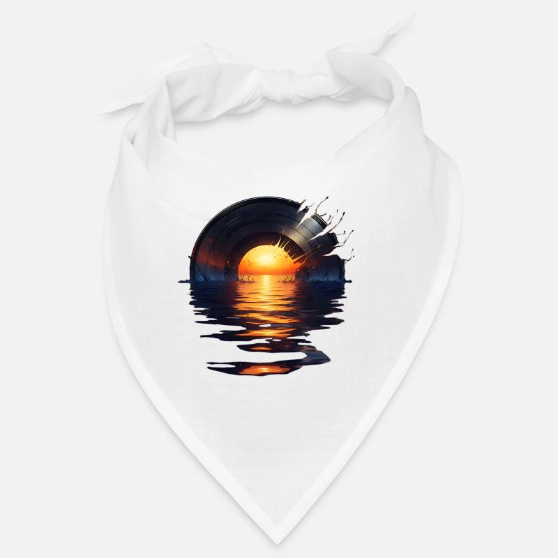 Vinyle Sunset - Le bruit des vagues Bandana