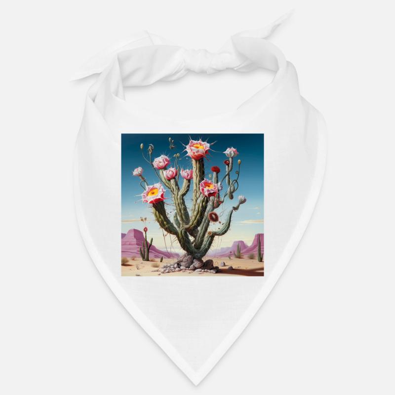 Desert Cactus Blossom Rush Bandana