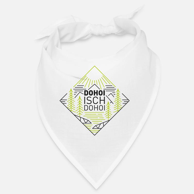Dohoi isch dohoi - Bandana - Weiß