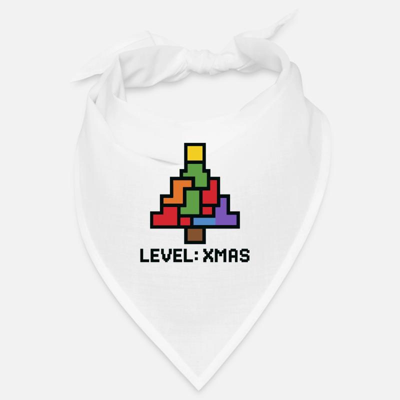 LevelXmas Pixelbaum Bandana