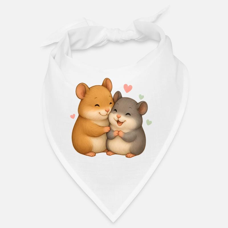 Amour de hamster mignon – Motif d’animal mignon Bandana