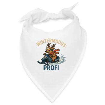 Wintermodus Profi - Bandana - Weiß - Vorne