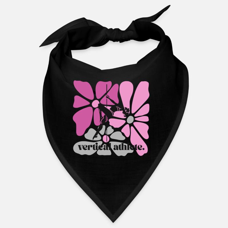 Vertical athlete in flower frame Bandana